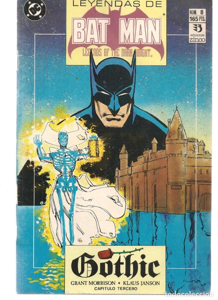 C&oacute;mics: LEYENDAS DE BATMAN. N&ordm; 8. DC / ZINCO. (ST/A10) - Foto 1