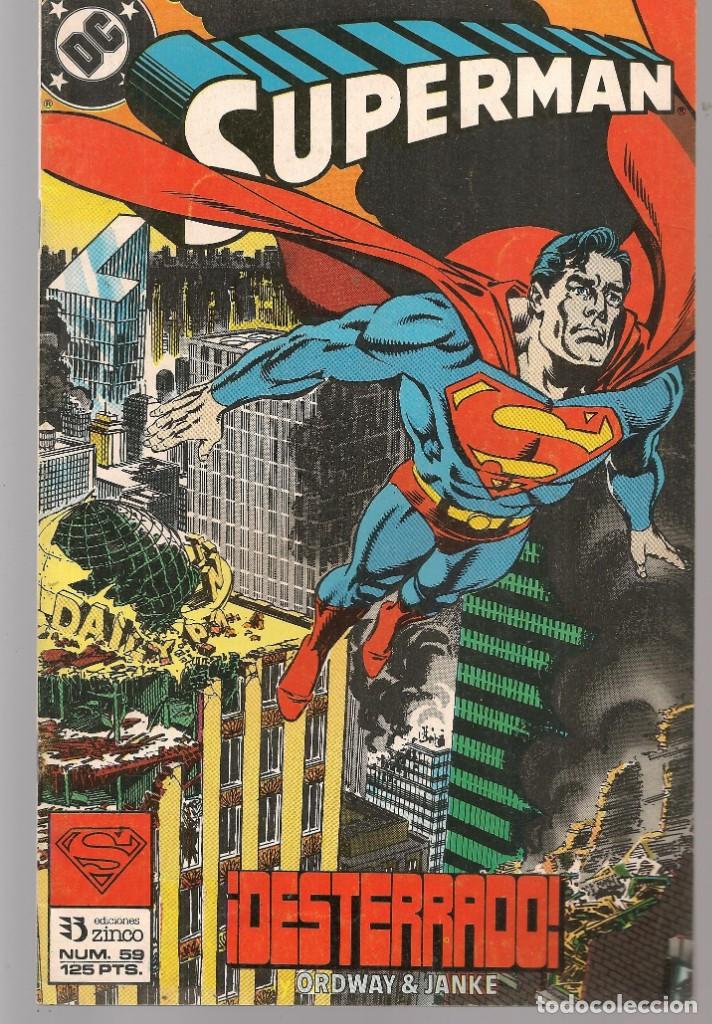 C&oacute;mics: SUPERMAN. N&ordm; 59. DC / ZINCO. (ST/A11) - Foto 1
