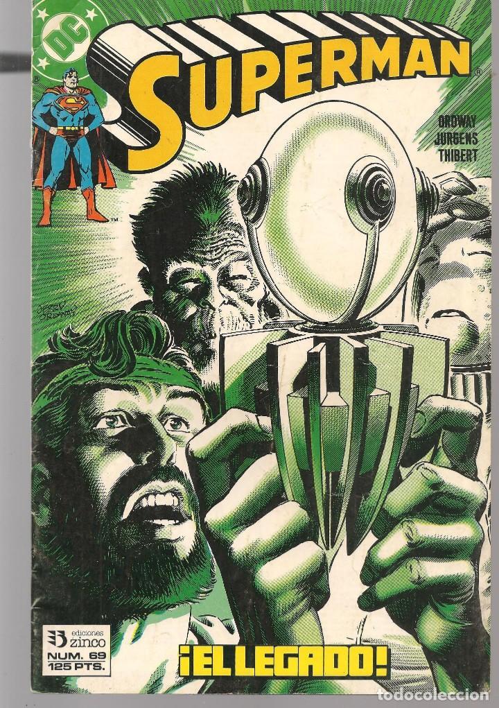C&oacute;mics: SUPERMAN. N&ordm; 69. DC / ZINCO. (ST/A11) - Foto 1