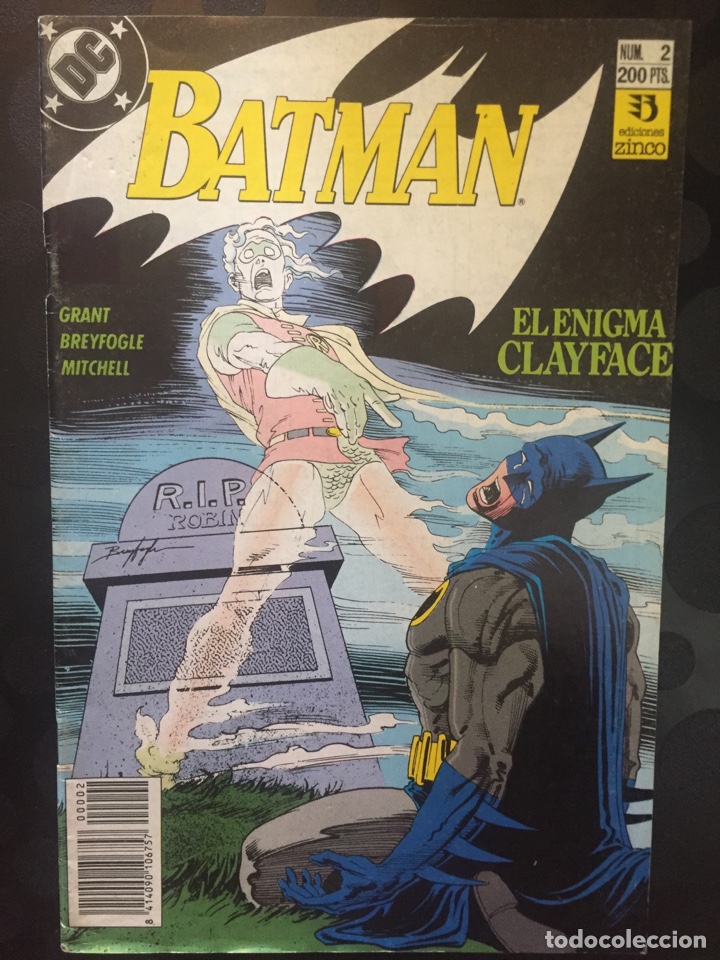 C&oacute;mics: BATMAN : EL ENIGMA CLAYFACE N.2 . ( 1990 ). - Foto 1