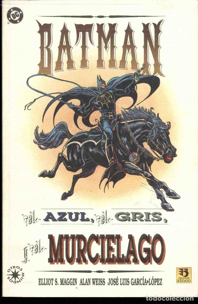 C&oacute;mics: el azul, el gris y el murci&eacute;lago, zinco - Foto 1