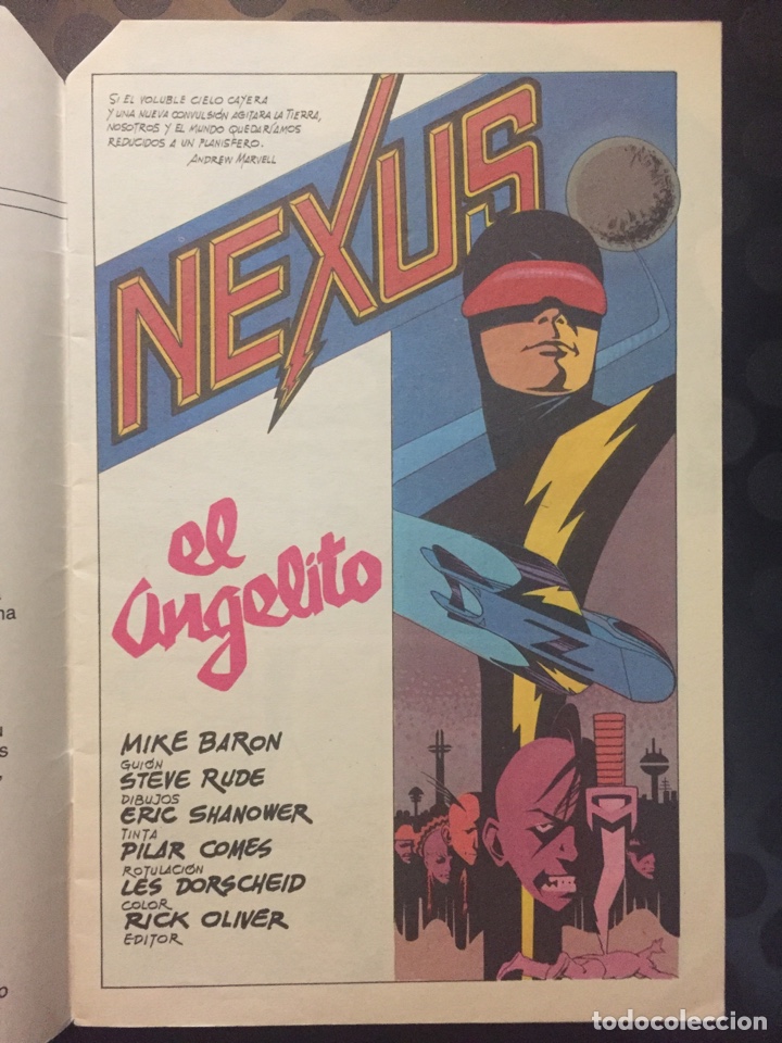 C&oacute;mics: NEXUS N.3 EL ANGELITO . FIRST COMICS . ( 1988 ). - Foto 3