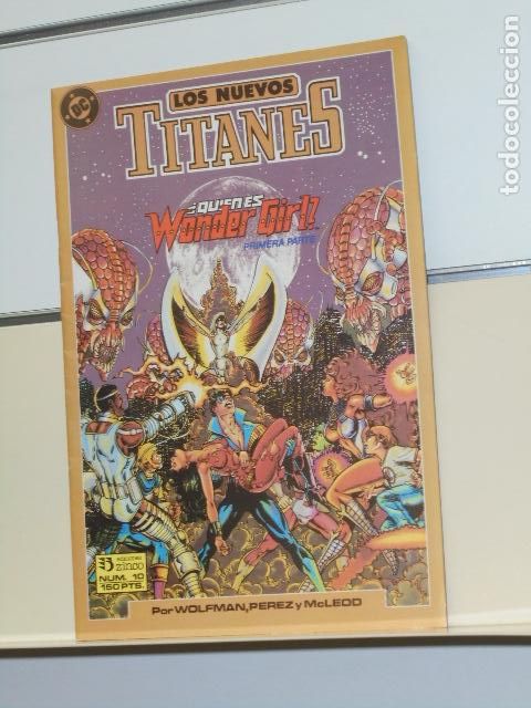 C&oacute;mics: LOS NUEVOS TITANES N&ordm; 10 - ZINCO - Foto 1