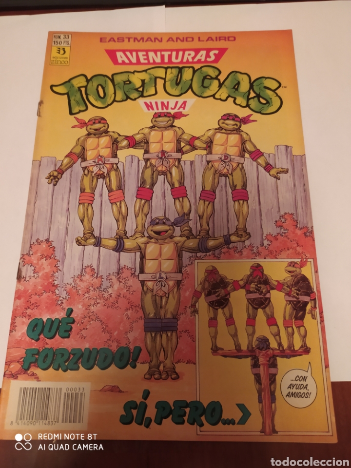 C&oacute;mics: Comic aventuras tortugas ninja n33, 150pts - Foto 1