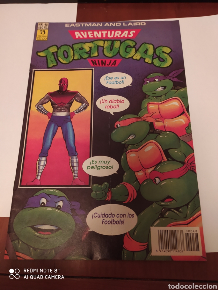 C&oacute;mics: Comic aventuras tortugas ninja n48, 150pts - Foto 1