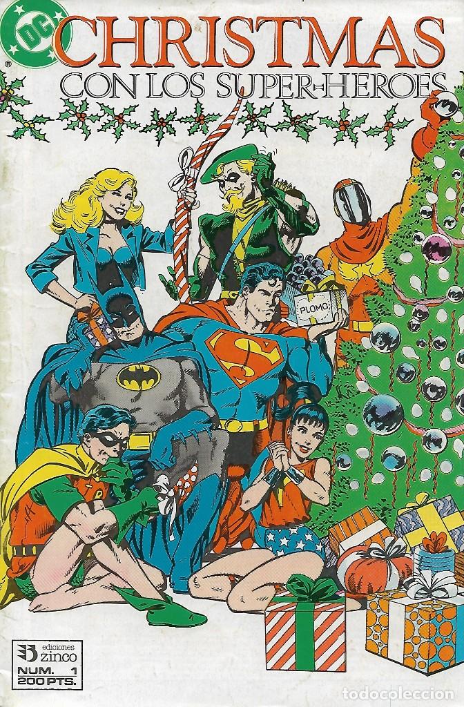 C&oacute;mics: Christmas Con Los Super-Heroes - Completa 1 y 2 - Foto 1