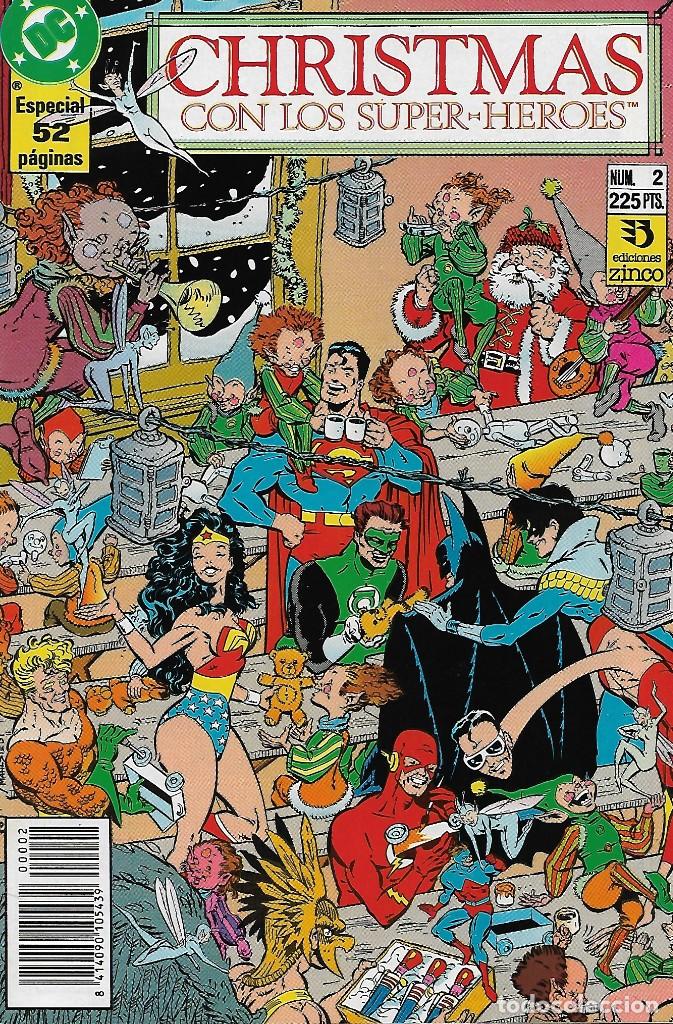 C&oacute;mics: Christmas Con Los Super-Heroes - Completa 1 y 2 - Foto 2