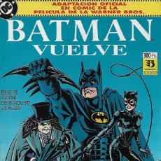 Comics : BATMAN VUELVE - ADAPTACIÓN OFICIAL EN COMIC DE LA PELÍCULA. Lote 219335637
