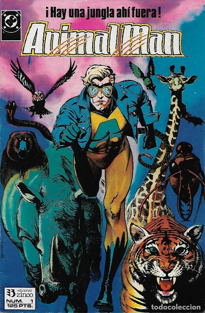 C&oacute;mics: Animal Man N&ordm;s 1 al 8 - Zinco - Foto 1