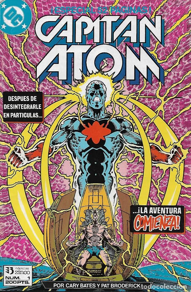 C&oacute;mics: Capitan Atom N&ordm;s 1 al 9 - Zinco - Foto 1