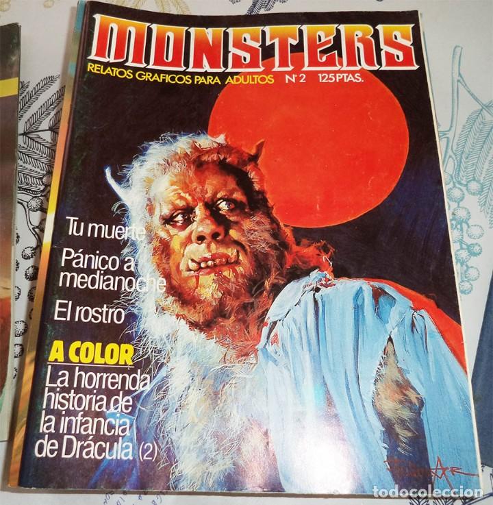 C&oacute;mics: MONSTER N.&ordm; 2 ED. ZINCO 1981 INFANCIA DE DRACULA ... - Foto 1