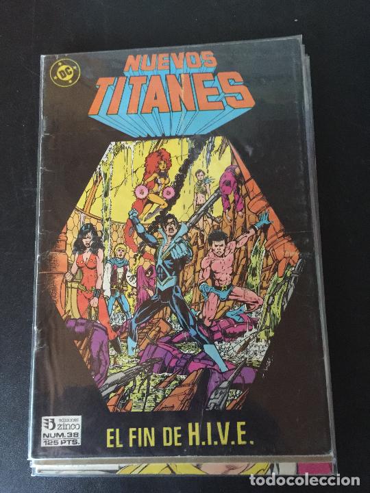C&oacute;mics: ZINCO DC NUEVOS TITANES NUMERO 38 NORMAL ESTADO - Foto 1