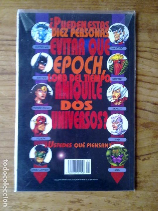 C&oacute;mics: SUPERMAN PRESENTA: JLA WILDCATS - VID / DC - R&Uacute;STICA - Foto 2