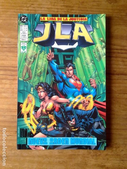 Comics: LA LIGA DE LA JUSTICIA: JLA NUEVO ORDEN MUNDIAL - VID / DC - R&Uacute;STICA