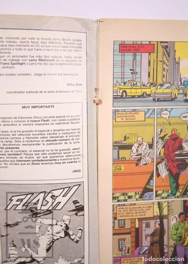 C&oacute;mics: C&oacute;mic El Nuevo Flash - Especial Legends - DC / Zinco, 1987 - Foto 2