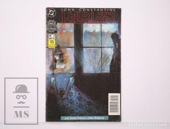 C&oacute;mics: C&oacute;mic Hellblazer. John Constantine, N&ordm; 4 - DC C&oacute;mics / Zinco, 1990 - Foto 1