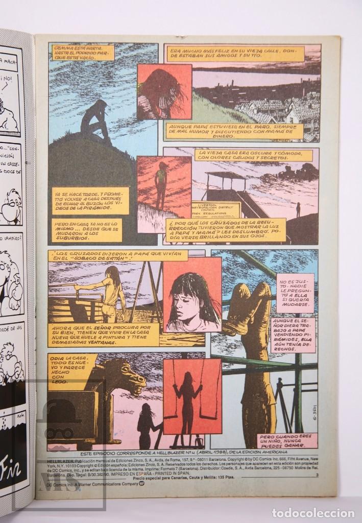 C&oacute;mics: C&oacute;mic Hellblazer. John Constantine, N&ordm; 4 - DC C&oacute;mics / Zinco, 1990 - Foto 2