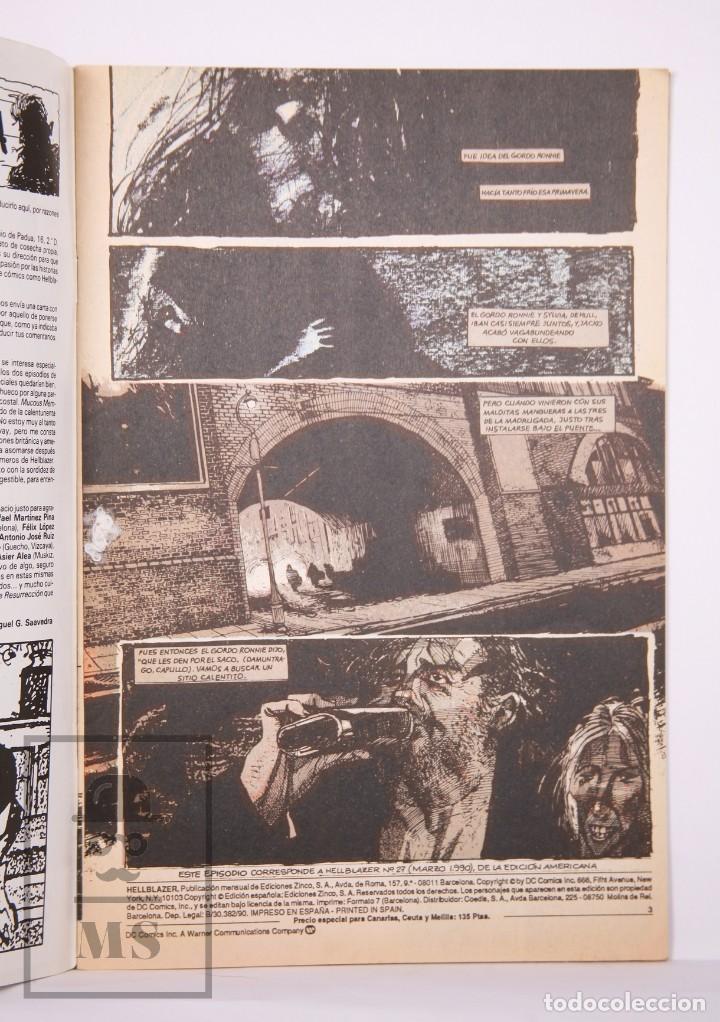 C&oacute;mics: C&oacute;mic Hellblazer. John Constantine. N&ordm; 5, Abr&aacute;zame - DC C&oacute;mics / Zinco, 1990 - Foto 2