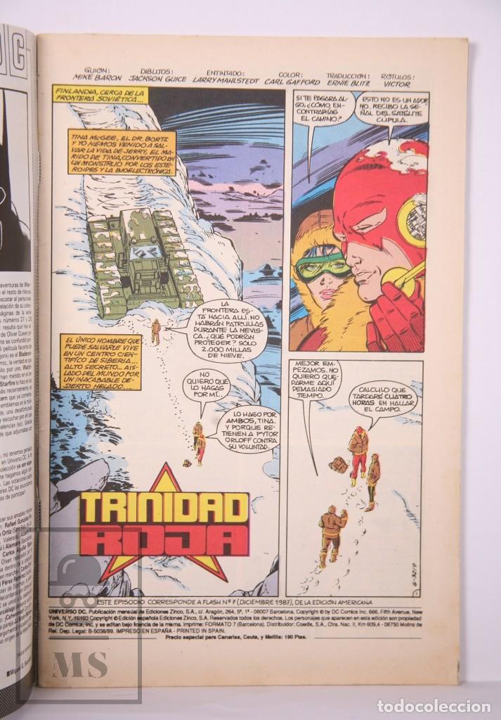 C&oacute;mics: C&oacute;mic Universo de Flash. N&ordm; 9 - DC C&oacute;mics / Zinco, A&ntilde;os 90 - Foto 2