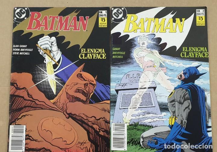 C&oacute;mics: Batman El Enigma Clayface Completa 1 2 Zinco - Foto 1