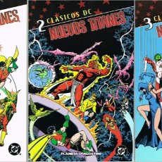 Cómics: CLASICOS DC NUEVOS TITANES POR MARV WOLFMAN Y GEORGE PEREZ NUMEROS 1, 2 Y 3