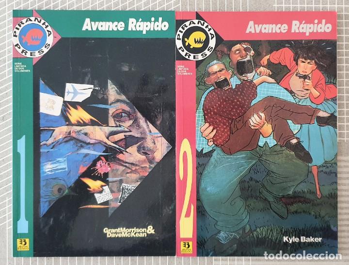C&oacute;mics: AVANCE RAPIDO. Colecci&oacute;n Completa de 2 tomos. Ediciones Zinco 1993 - Foto 1