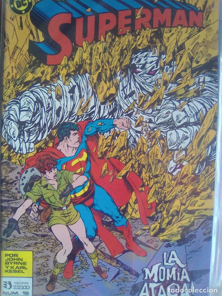 C&oacute;mics: SUPERMAN 15 EDITORIAL ZINCO - Foto 1