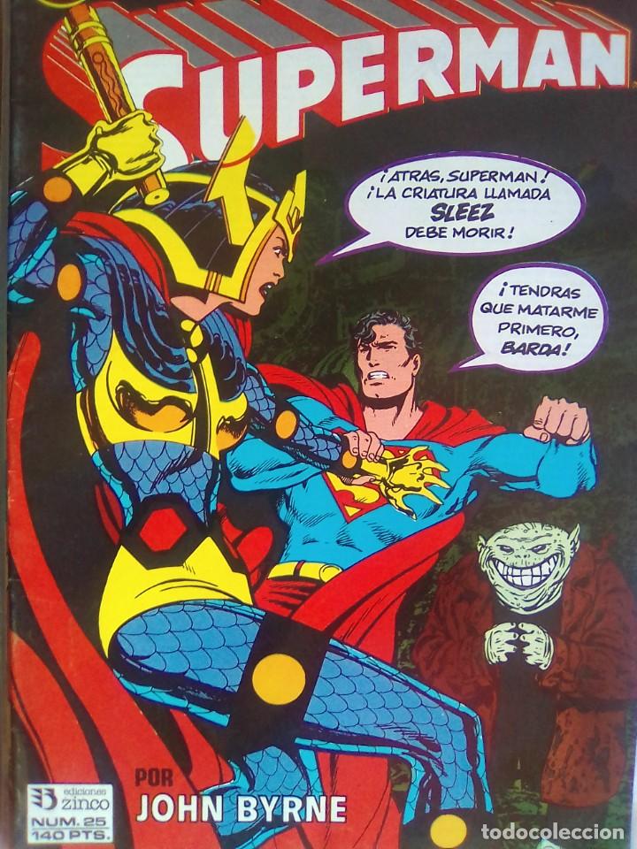 C&oacute;mics: SUPERMAN 25 EDITORIAL ZINCO - Foto 1