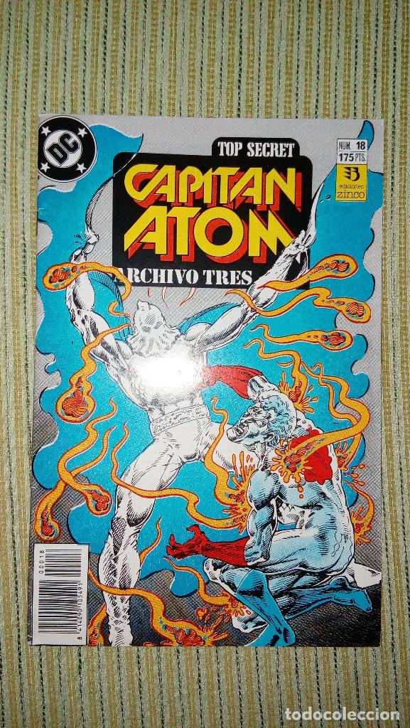 C&oacute;mics: CAPIT&Aacute;N ATOM, ARCHIVO TRES, DC C&Oacute;MICS, N&Uacute;MERO 18 (EDICIONES ZINCO) - Foto 1