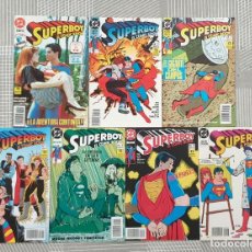 Cómics: SUPERBOY. EL COMIC BOOK. COLECCIÓN COMPLETA DE 7 COMICS. EDICIONES ZINCO 1991. Lote 208061673