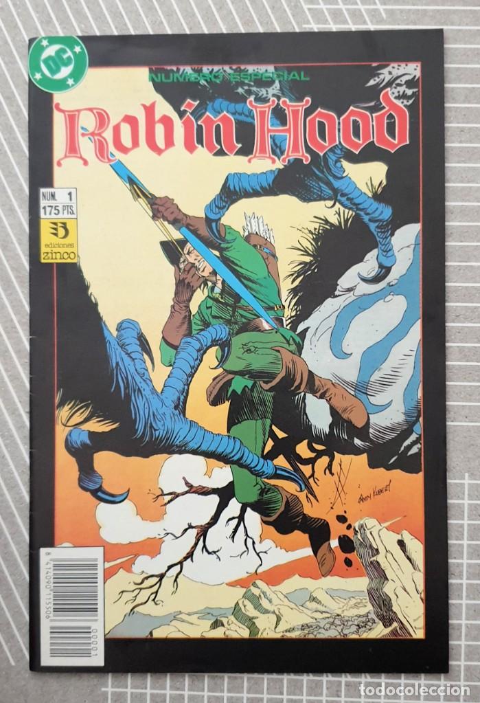 C&oacute;mics: ROBIN HOOD. Numero unico. Ediciones Zinco 1991 - Foto 1
