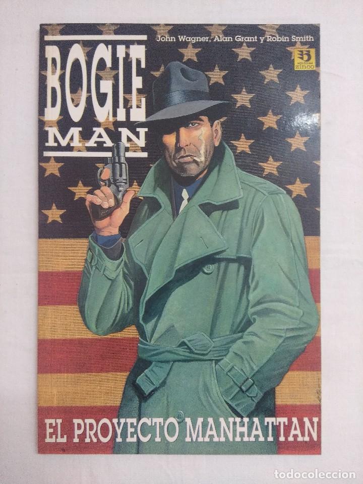 C&oacute;mics: BOGIE MAN-EL PROYECTO MANHATTAN/ZINCO-DC COMICS. - Foto 1