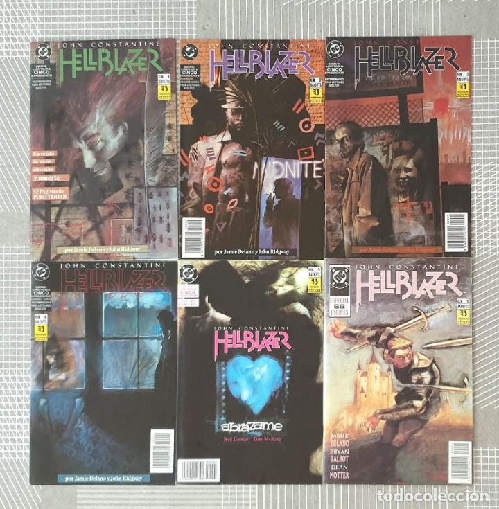C&oacute;mics: HELLBLAZER. Serie limitada de 5 comics + especial. Zinco 1990 - Foto 1