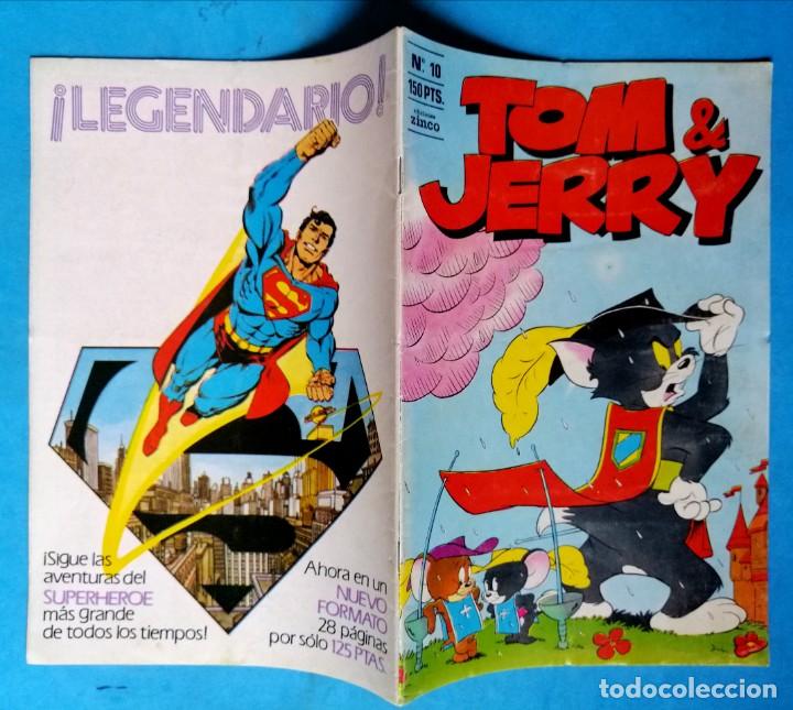 C&oacute;mics: TOM & JERRY N&ordm; 10 - EDICIONES ZINCO 1988 - Foto 2