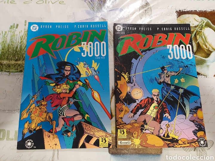C&oacute;mics: Robin 3000 ediciones Zinco completa 2 volumenes - Foto 1