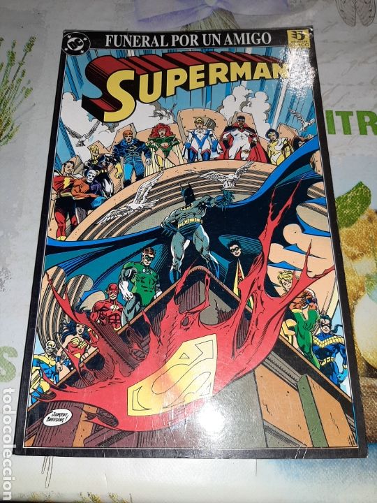 C&oacute;mics: Superman funeral por un amigo - Foto 1