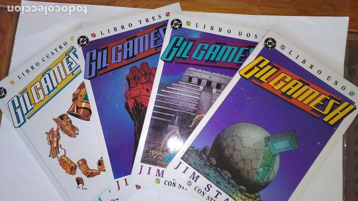 C&oacute;mics: * GIL GAMES H * DC COMICS - ZINCO 1980 * COMPLETA 4 TOMOS IMPECABLES * - Foto 1