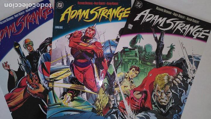 C&oacute;mics: * ADAM STRANGE * DC COMICS - ZINCO 1991 * COMPLETA 3 TOMOS IMPECABLES * - Foto 1