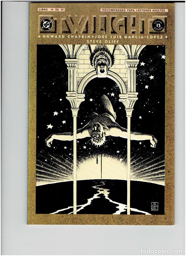 C&oacute;mics: * TWILIGHT * SANGRE EN LAS ESTRELLAS * DC COMICS - ZINCO 1991 * COMPLETA 3 TOMOS IMPECABLES * - Foto 6