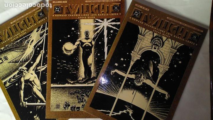 C&oacute;mics: * TWILIGHT * SANGRE EN LAS ESTRELLAS * DC COMICS - ZINCO 1991 * COMPLETA 3 TOMOS IMPECABLES * - Foto 1