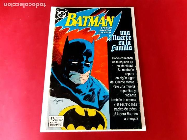 C&oacute;mics: BATMAN N&ordm;1 -EDITORIAL ZINCO-DC COMICS-1988 - Foto 1