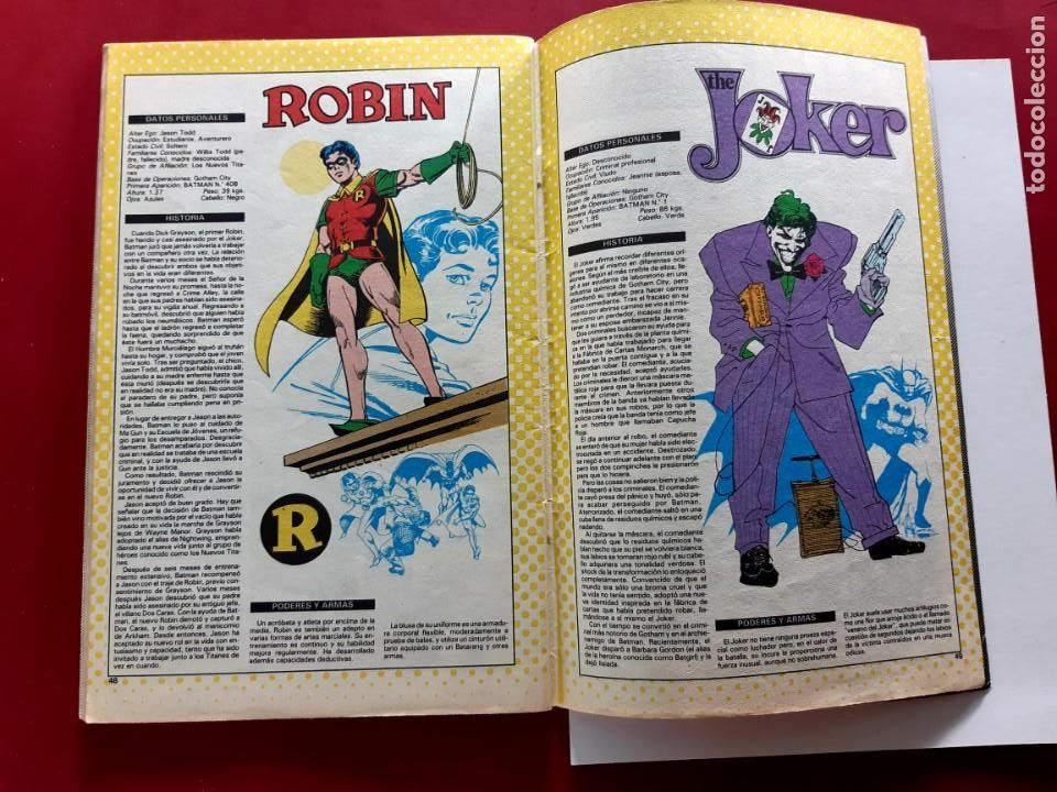 C&oacute;mics: BATMAN N&ordm;1 -EDITORIAL ZINCO-DC COMICS-1988 - Foto 3