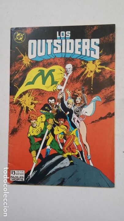 C&oacute;mics: LOS OUTSIDERS N.&ordm; 25 ALAN DAVIS. EDICIONES ZINCO. TDKC68 - Foto 1