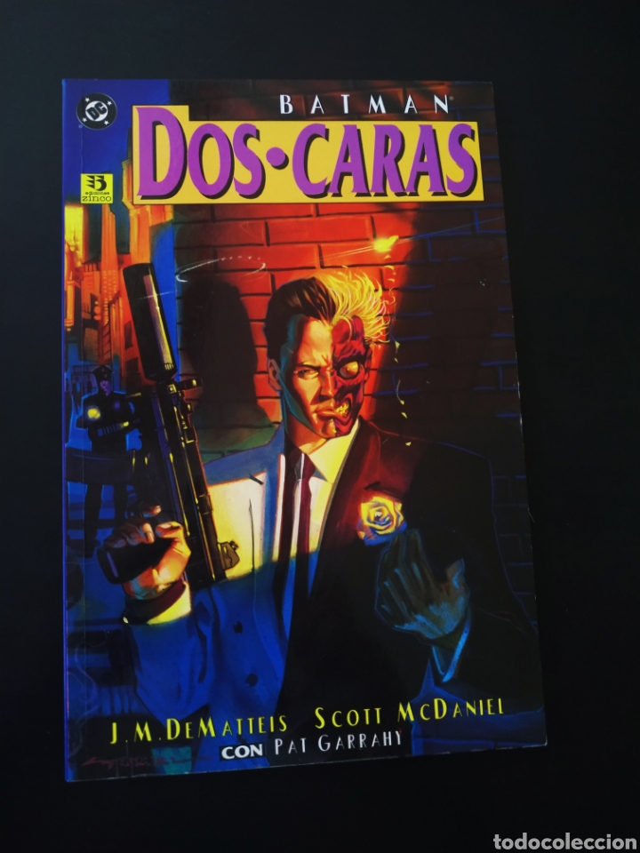 C&oacute;mics: CASI EXCELENTE ESTADO BATMAN DOS CARAS ZINCO - Foto 1