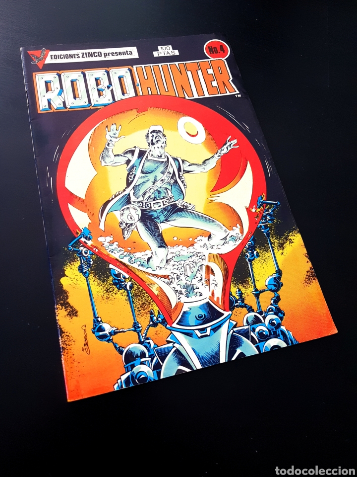 C&oacute;mics: CASI EXCELENTE ESTADO ROBO HUNTER 4 ZINCO - Foto 1