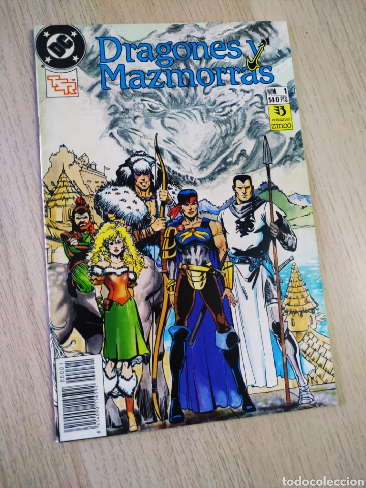 C&oacute;mics: EXCELENTE ESTADO DRAGONES Y MAZMORRAS 1 ZINCO - Foto 1