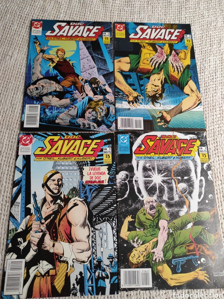 C&oacute;mics: DOC SAVAGE , colecci&oacute;n completa en 4 numeros - Foto 1