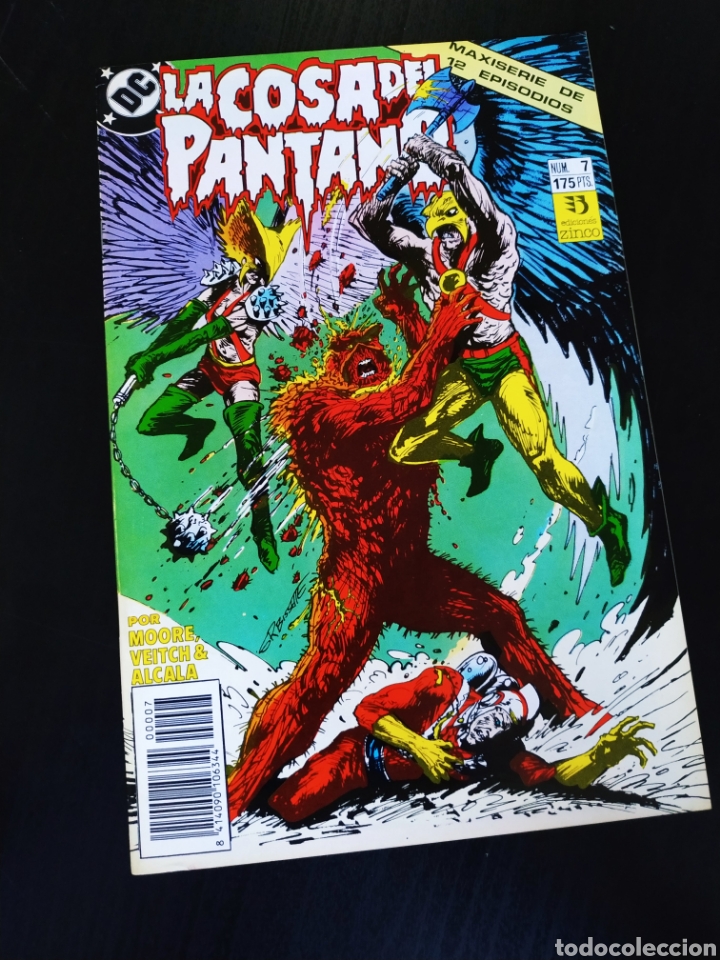 C&oacute;mics: DE KIOSCO LA COSA DEL PANTANO 7 ZINCO MAXISERIE - Foto 1