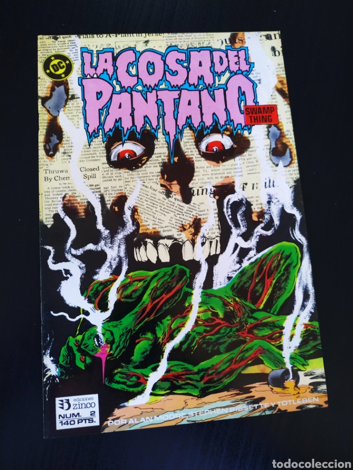 C&oacute;mics: DE KIOSCO LA COSA DEL PANTANO 2 ZINCO ALAN MOORE - Foto 1