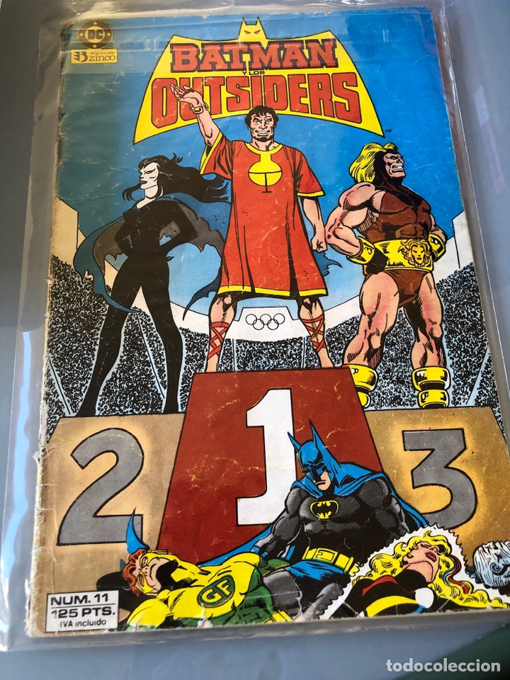 C&oacute;mics: Batman y los Outsiders N&uacute;m. 11. Ed. Zinco. - Foto 1